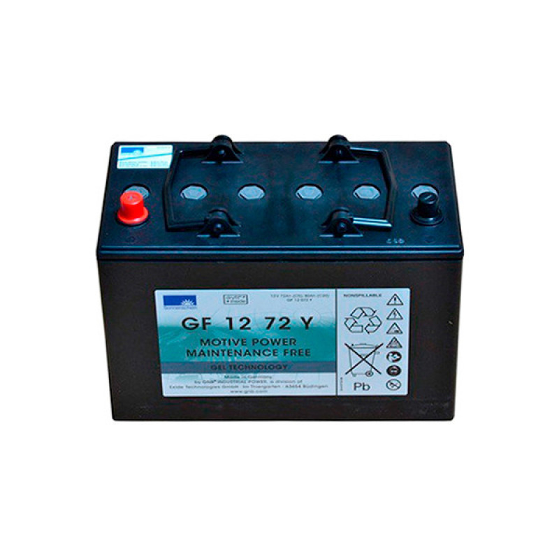 Battery Lead 12V 72Ah Exide (330X171X236) (GF12072Y)