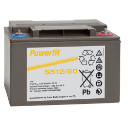 Batteria Piombo 12V 50Ah Exide (234X169X190) (S512/50A)