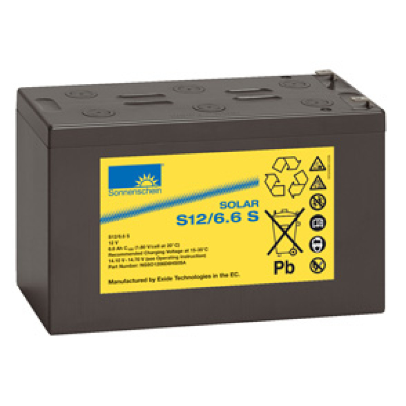 Batteria Piombo 12V 6.6Ah Exide (167X176X126) (S12/6.6S)