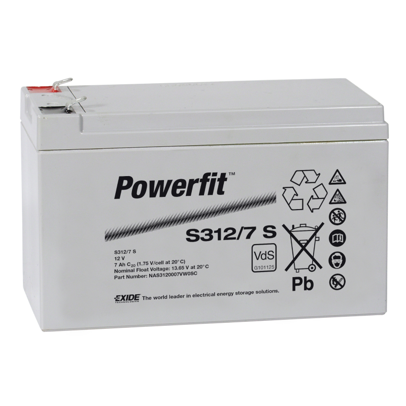 Batterie 12V 7Ah (152x66x100)