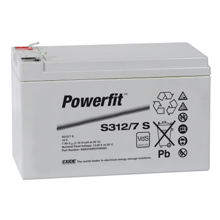 Batterie 12V 7Ah (152x66x100)