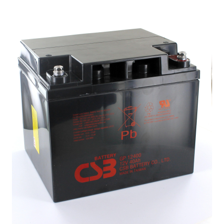 Battery Lead 12V 40Ah Csb (197X165X170) (GP12400i)
