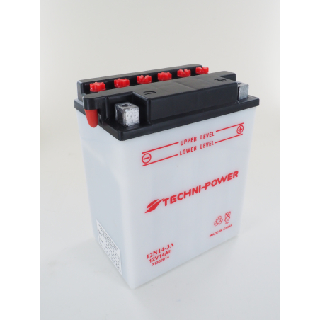 Batterie Plomb Démarrage 12V 14Ah +D 12N14-3A avec acide