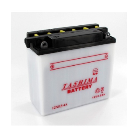 Batterie Plomb 12V 5.5Ah (138x61x131) +G Démarrage Moto