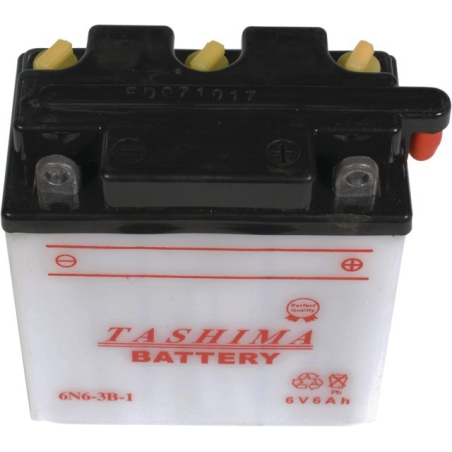 Batterie plomb Moto 6V 6Ah 6N6-3B-1