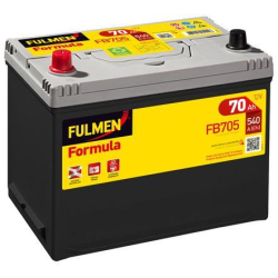 Batterie Plomb 12V 55Ah 540A (269x174x222) +G Démarrage