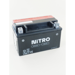 Batterie plomb moto 12V 6Ah 85A +G DTX7A-BS Dynavolt