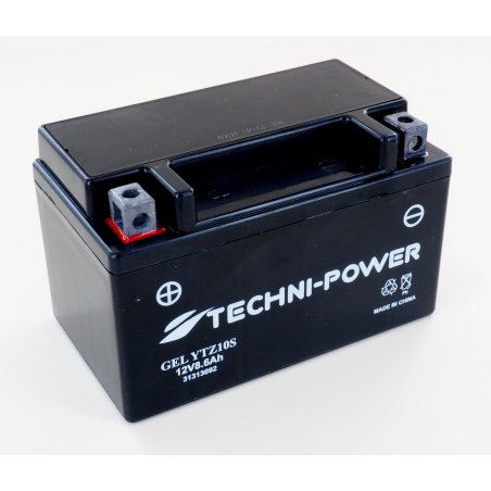 Batterie Plomb gel 12V 8.6Ah +G Démarrage YTZ10S