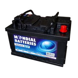 Batterie de démarrage 12V 70Ah 640EN (278x175x175) +D