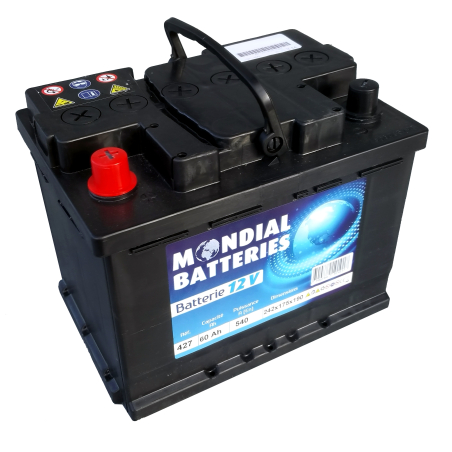 Starter 12V 60Ah 540EN 242 battery x 175 x 190