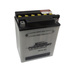 Batterie Plomb 12V 14Ah (135x91x167) +D Démarrage Moto