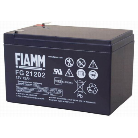 Battery Lead 12V 12Ah Fiamm (151X98X94) (FG21202)