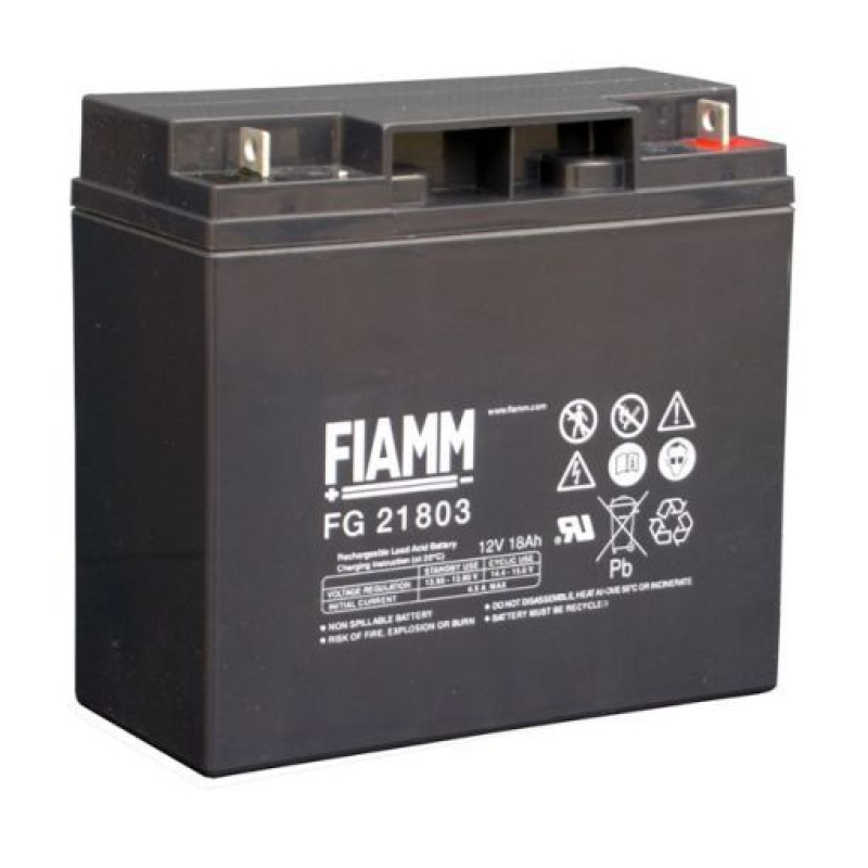 Batteria Piombo 12V 18Ah Fiamm (181X76X167) (FG21803)
