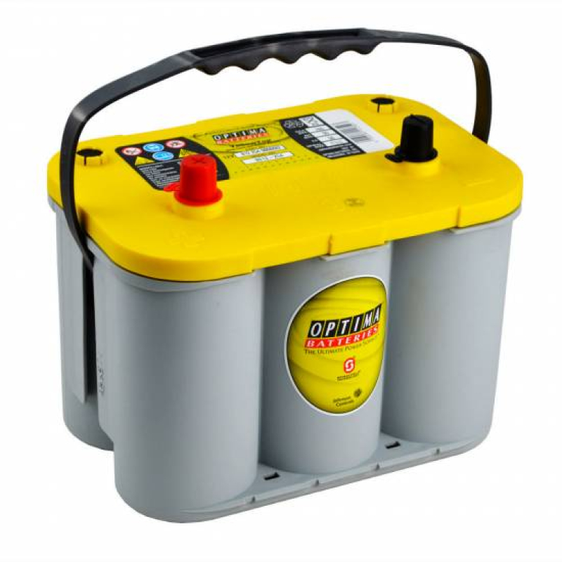 BATTERIE 12V 55Ah 765AEn (254x172x199) OPTIMA YELLOWTOP