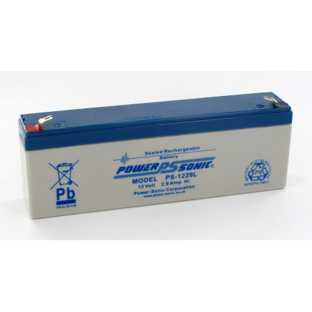 Battery Lead 12V 2.9Ah Power Sonic (179X35X65) (PS1229L)