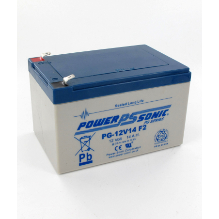 Battery Lead 12V 14Ah Power Sonic (151X98X98) F2 (PG12V14)