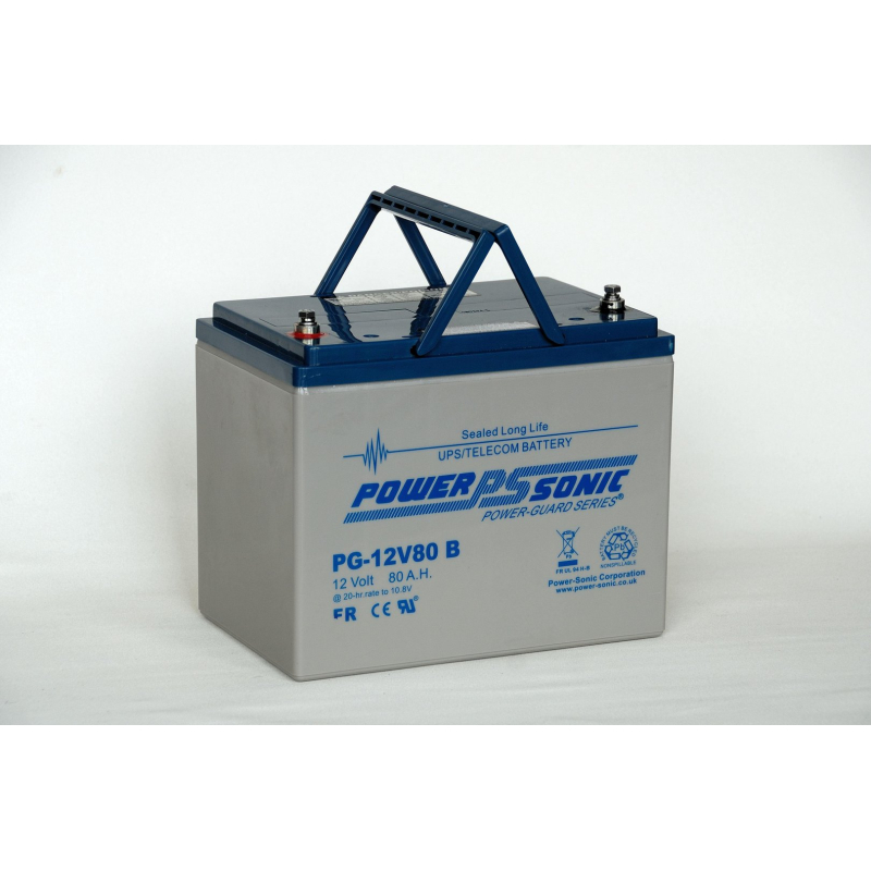 Batteria Piombo 12V 80Ah Power Sonic (259X168X208) (PG12V80)