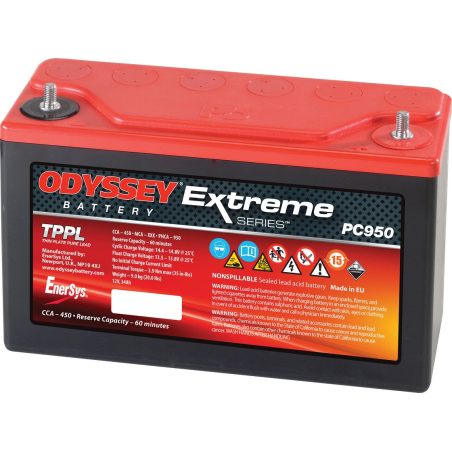 Battery Lead 12V 34Ah ENERSYS (250X97X152) (PC950)