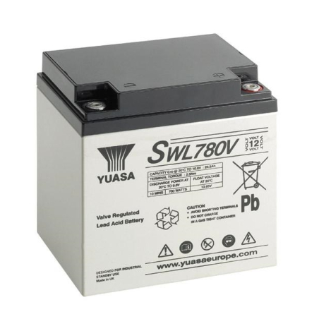 Batteria Piombo 12V 27Ah Yuasa (166X125X175) M5 (SWL780V)