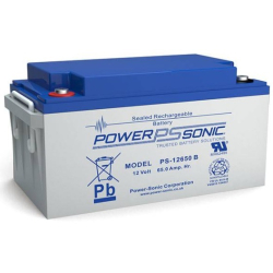 Batteria Piombo 12V 65Ah Power Sonic (348X167X178) M6 (PS12650)