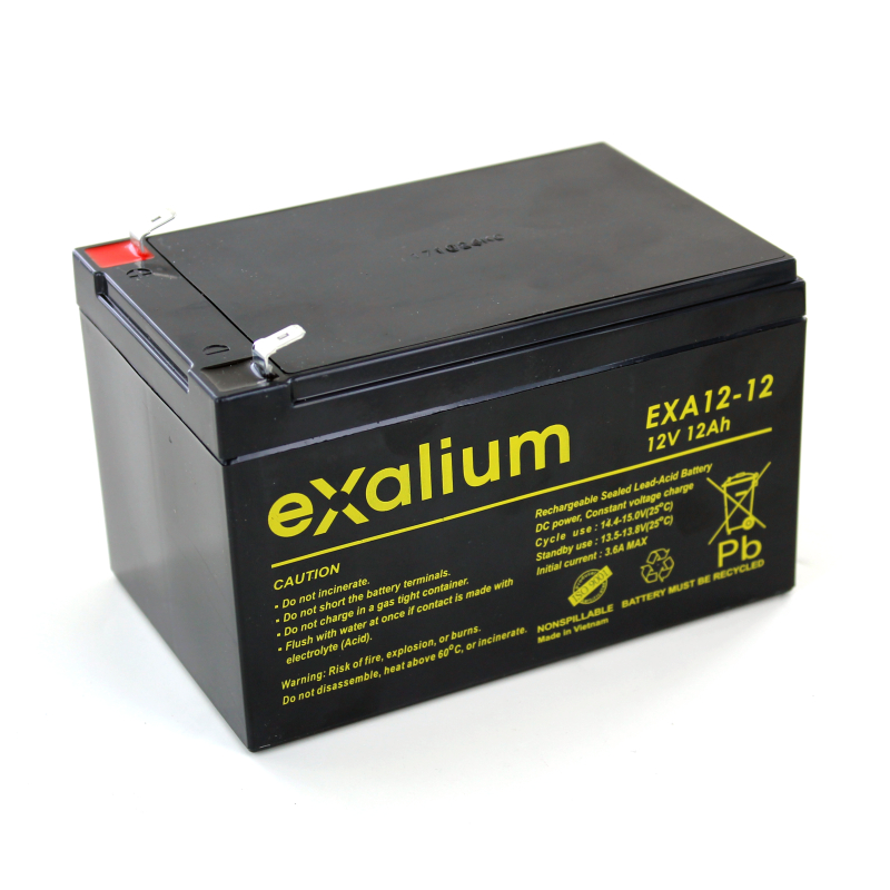 Battery Lead 12V 12Ah EXALIUM (151X98X98) F2 (EXA12-12)