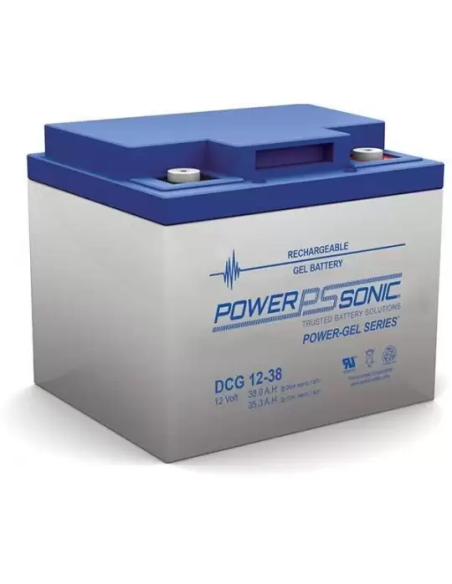 Batteria Piombo 12V 38Ah Power Sonic (197X165X170) (DCG12-38)