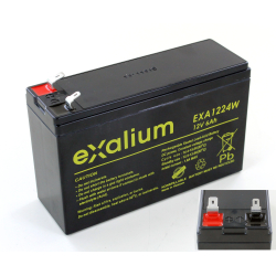 Batteria Piombo 12V 6Ah EXALIUM (151X51X94) (EXA1224W)