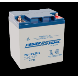 Battery Lead 12V 28Ah Power Sonic (165X125X175) (PG12V28)