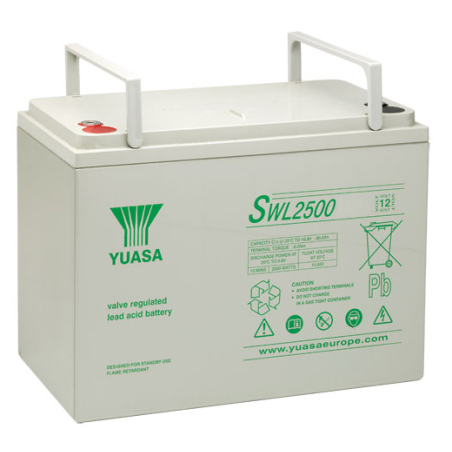 Battery Lead 12V 92.4Ah Yuasa (305X168X223) M6 (SWL2500T)