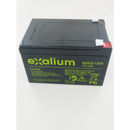 Battery Lead 12V 12Ah EXALIUM (151X98X98) F2 (EXA12-12FR)