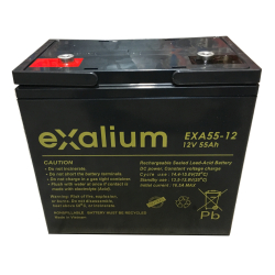 Battery Lead 12V 55Ah EXALIUM (226X135X229) (EXA55-12)