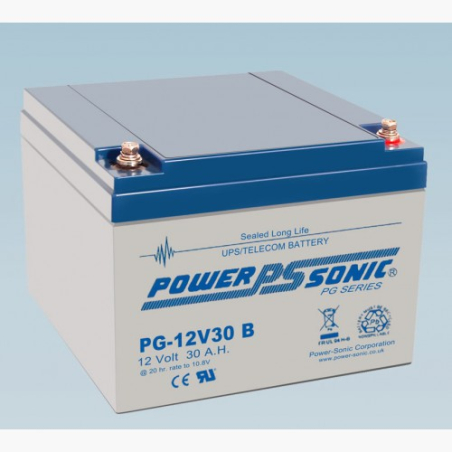 Batteria Piombo 12V 30Ah Power Sonic (165X175X125) (PG12V30)