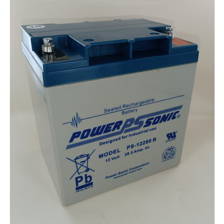 Battery Lead 12V 28Ah Power Sonic (165X125X175) (PS12280)