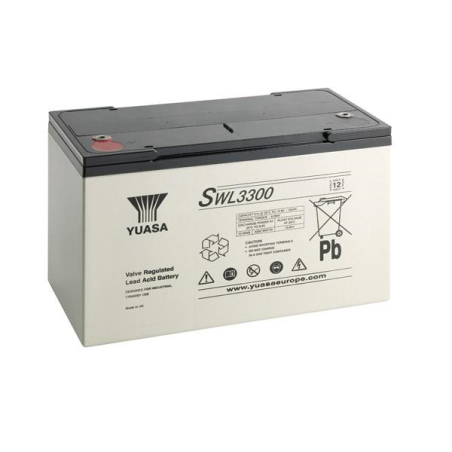 Battery Lead 12V 110.2Ah Yuasa (350X168X225) M8 (SWL3300)