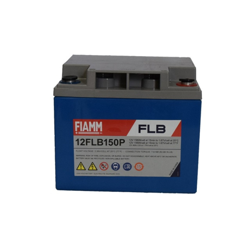 Battery Lead 12V 40Ah Fiamm (197X165X170) (12FLB150P)