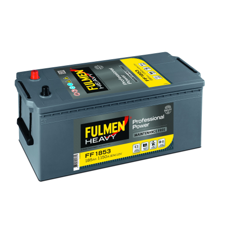 Batterie démarrage FULMEN 12V 185Ah 1150A Power Pro FF1853