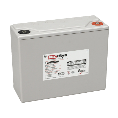 Battery Lead 12V 36Ah ENERSYS (250X97X197) M6 (12NXS36)