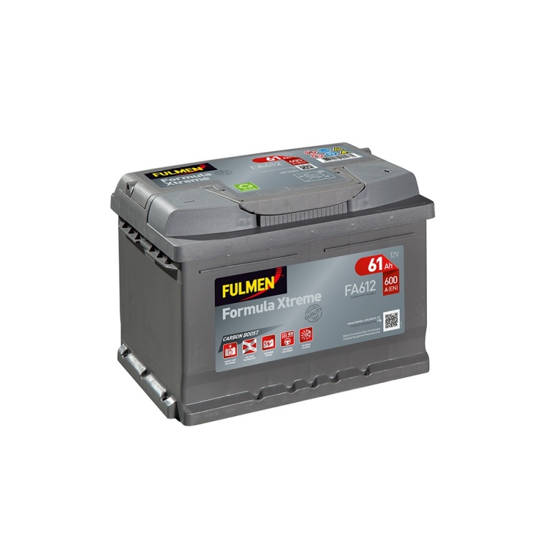 Battery demarrage 12V 60Ah A 600 FULMEN Formula Xtreme (FA612)