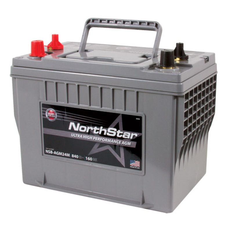 Batterie plomb pur 12V 76Ah 840A Northstar NSB-AGM24M UHP