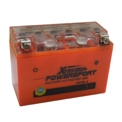 Batterie démarrage plomb gel 12V 8Ah 75A sans entretien YG9B-4