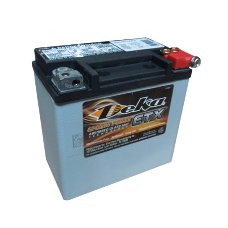 Battery lead motorcycle 12V 12Ah + D type 65958-04 (EXT14L)