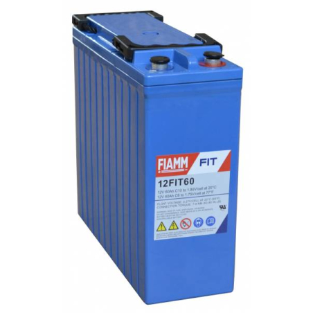 Battery Lead 12V 55Ah Fiamm (280X105X260) (12FIT60)