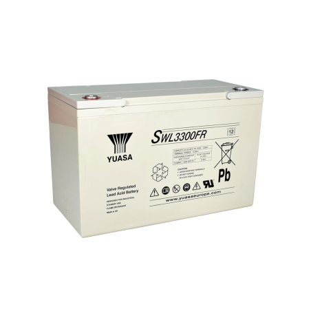 Battery Lead 12V 108Ah Yuasa (350X168X225) (SWL3300FR)
