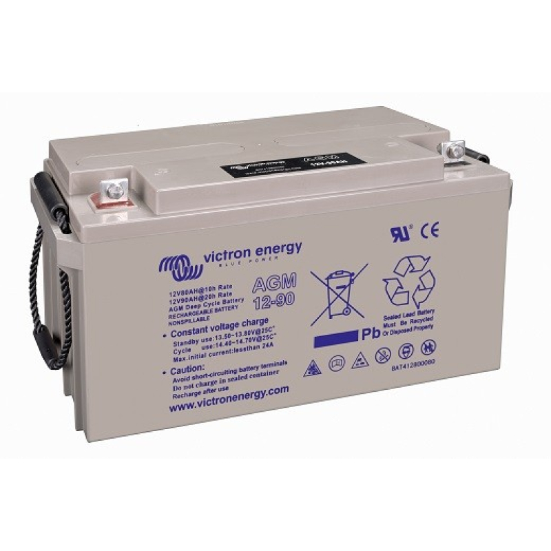 Battery Lead 12V 90Ah VICTRON (350X167X183) BN_M8 (AGM12-90_BN)