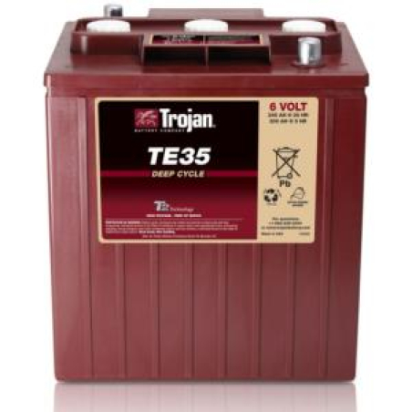 Batteria Piombo 6V 240Ah Trojan (244X191X269) (TE35)