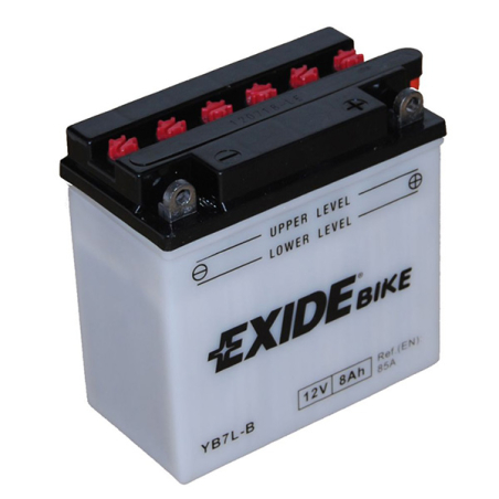 Motorcycle lead battery 12V 8Ah 85A Exide (YB7L-B)