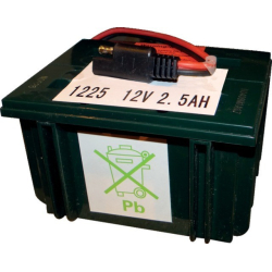 Waterproof lead battery 12V 2.5Ah for mower (1225)