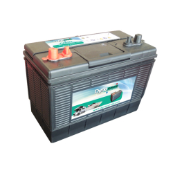 Lead boot battery 12V 100Ah 800A double terminals MF (START31MF)