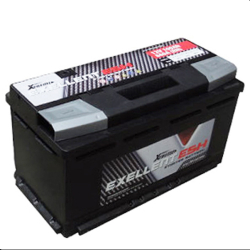 Batterie plomb demarrage 12V 100Ah 860A sans entretien +D