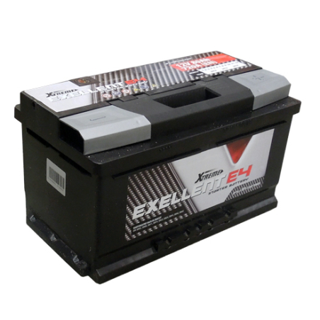 Lead battery boot 12V 80Ah 720A maintenance-free Exellent (E4)